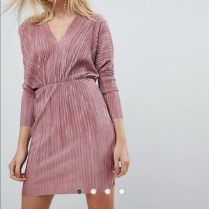 ASOS pink dress